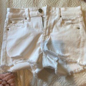 brand new american eagle white jean shirt